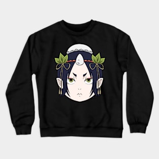 Hozuki coolheadedness head shot Crewneck Sweatshirt